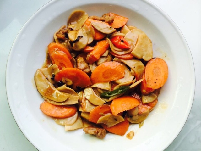 老丁的私房菜-美极杏鲍菇