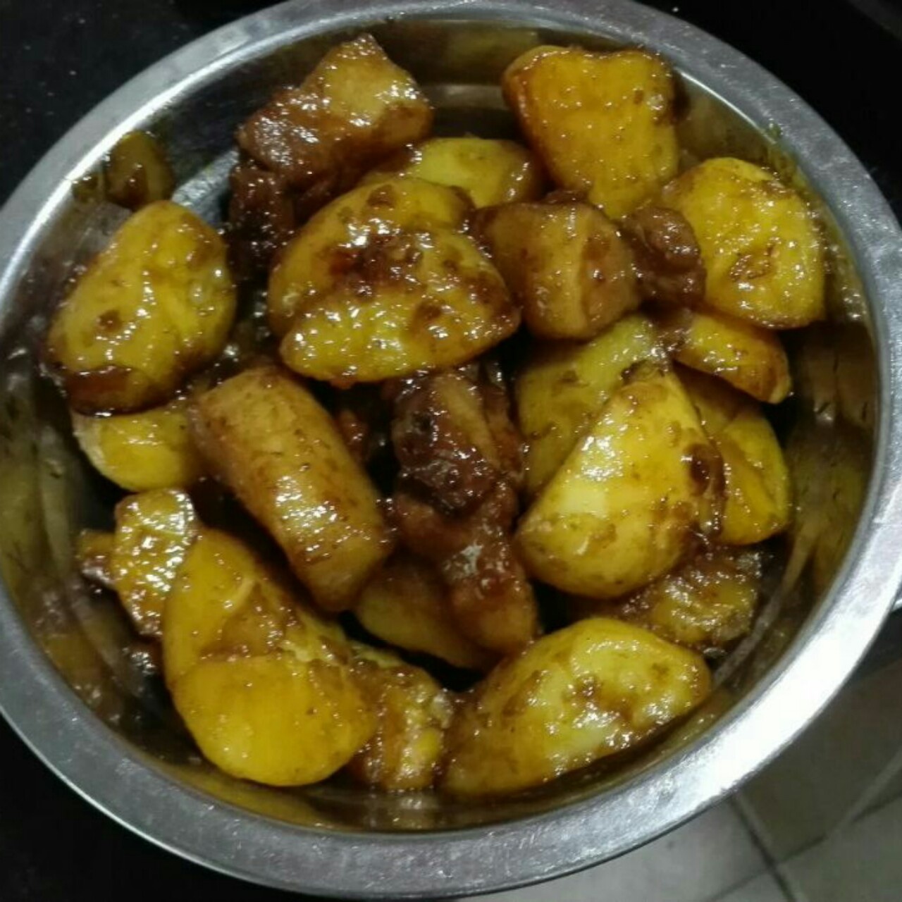 土豆红烧肉