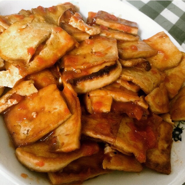 糖醋脆皮豆腐