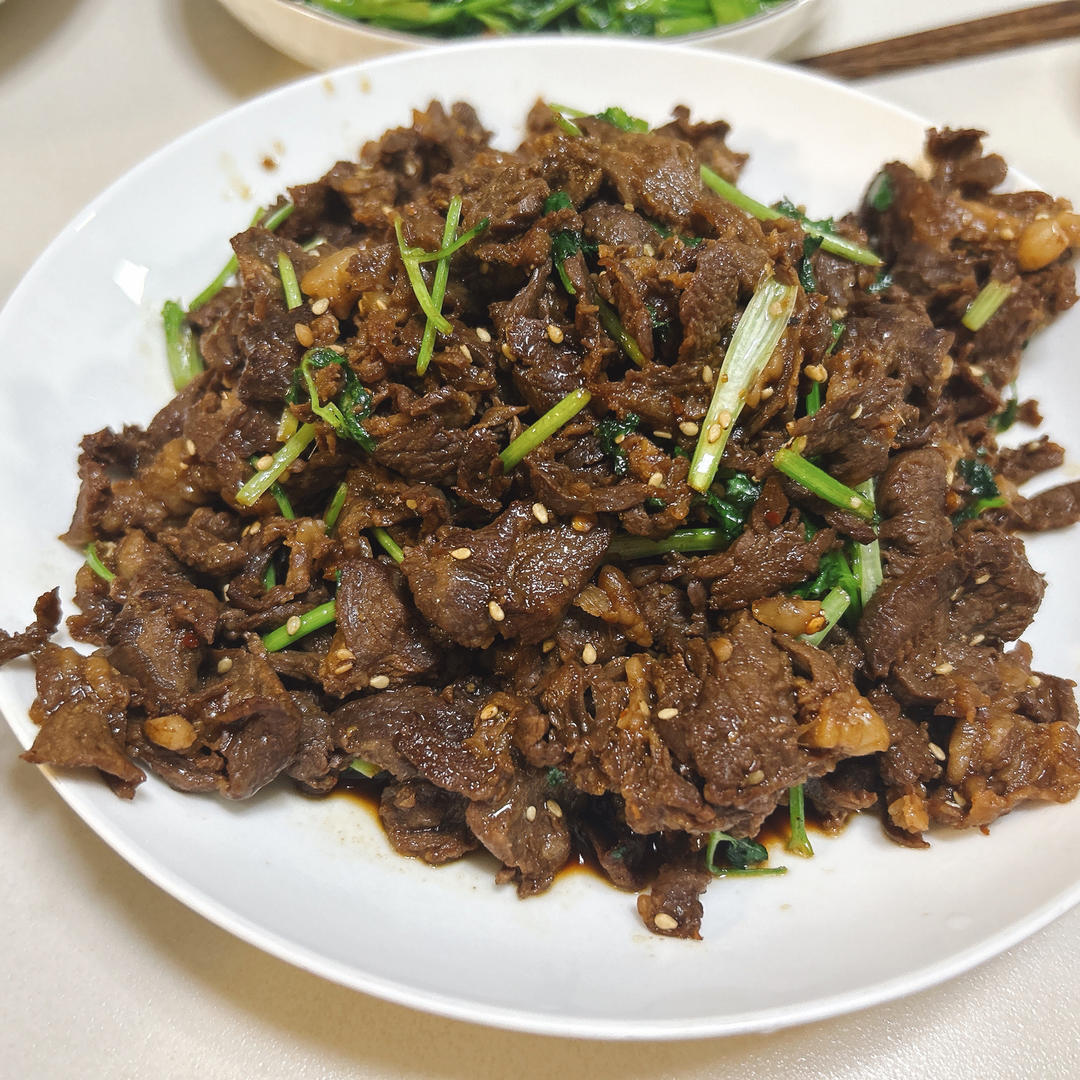 又香又嫩的小炒牛肉（巨好吃，手残党也能做）