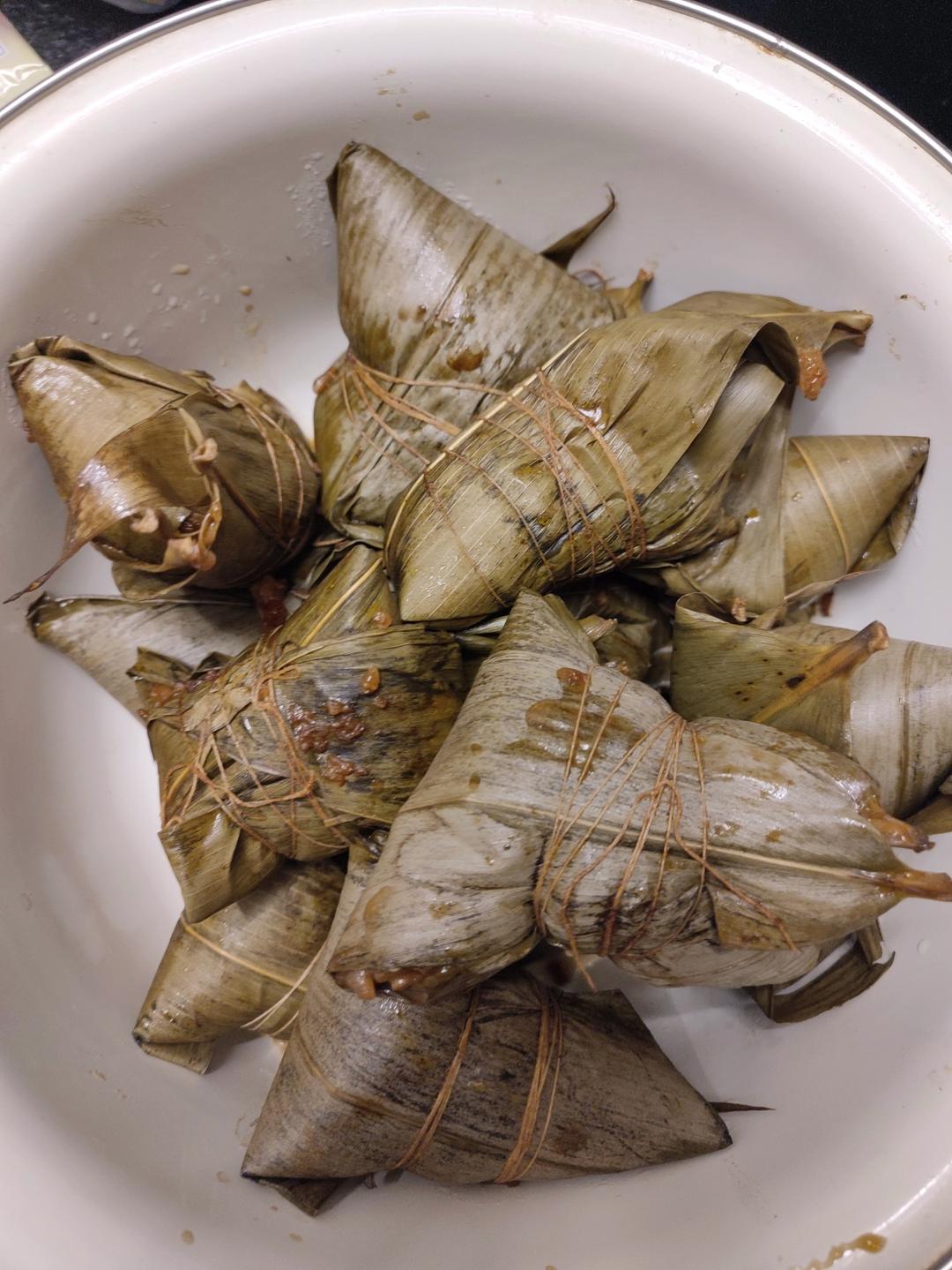 妈咪的♥️私房秘制咸蛋黄肉粽