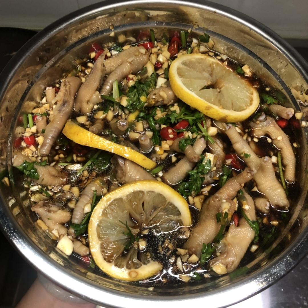 超好吃的🍋酸辣凤爪