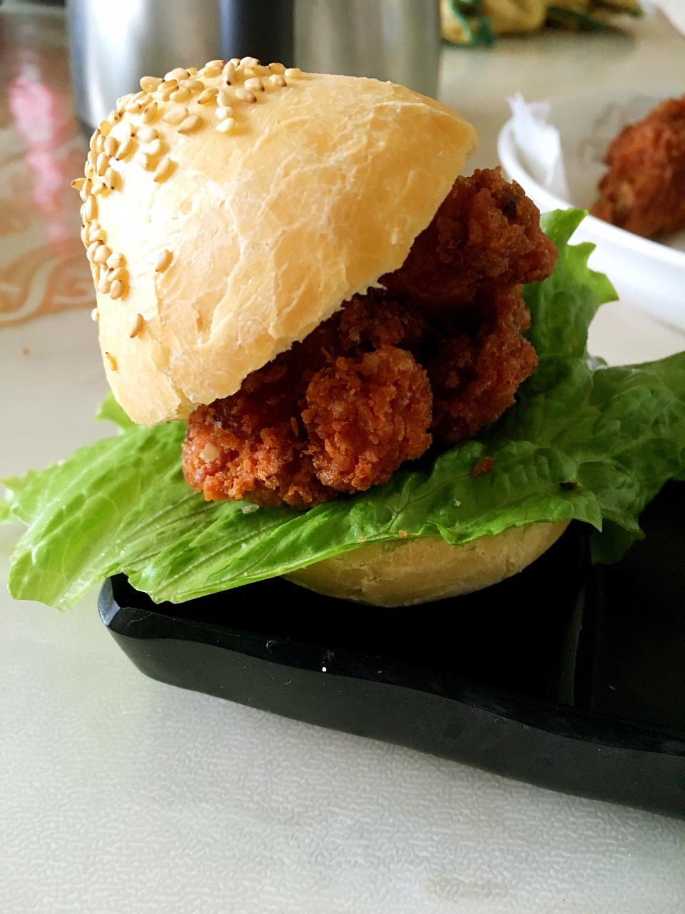 蜂蜜汉堡坯&萨拉米小汉堡