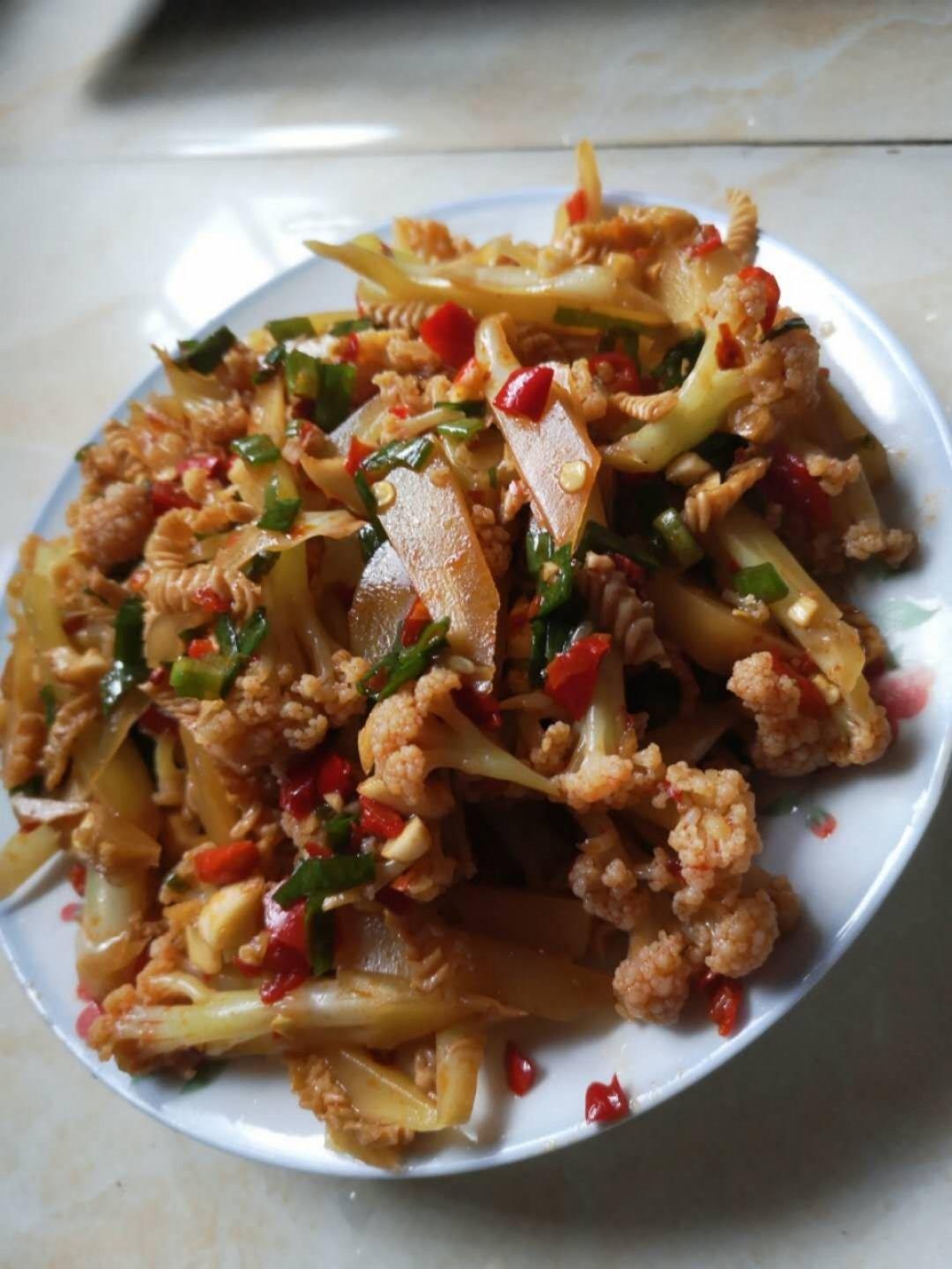 王大厨凉拌有机花菜