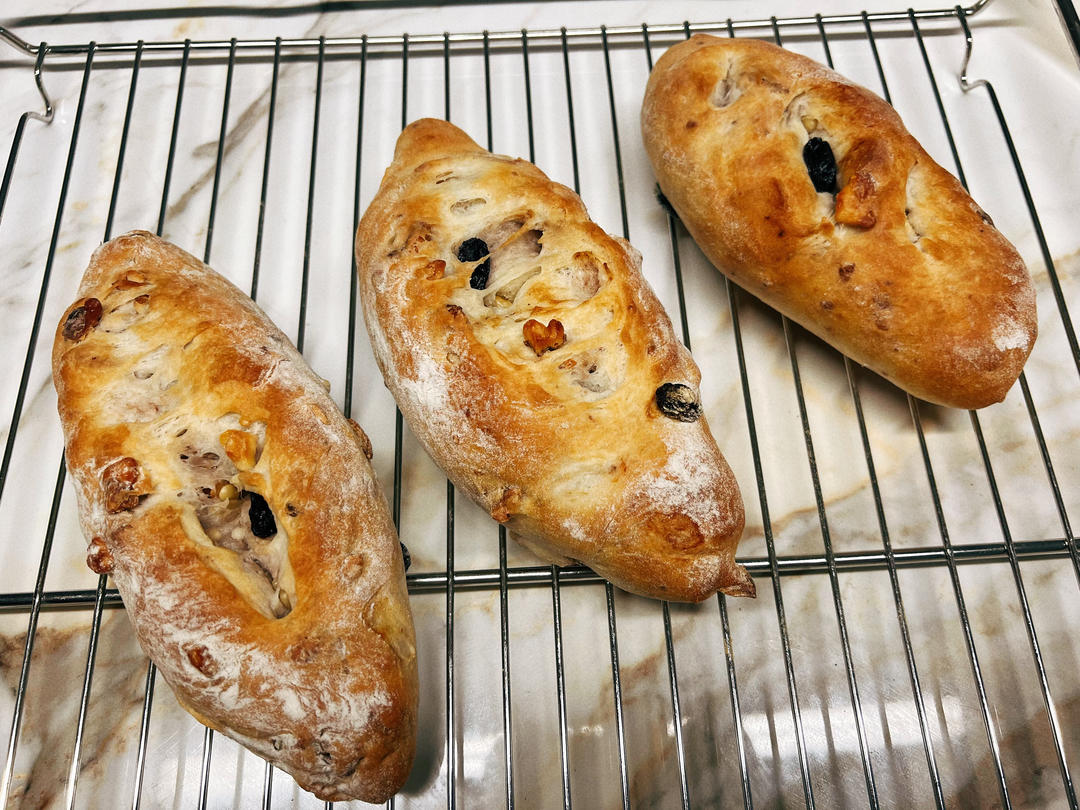 法式焦糖核桃软欧包