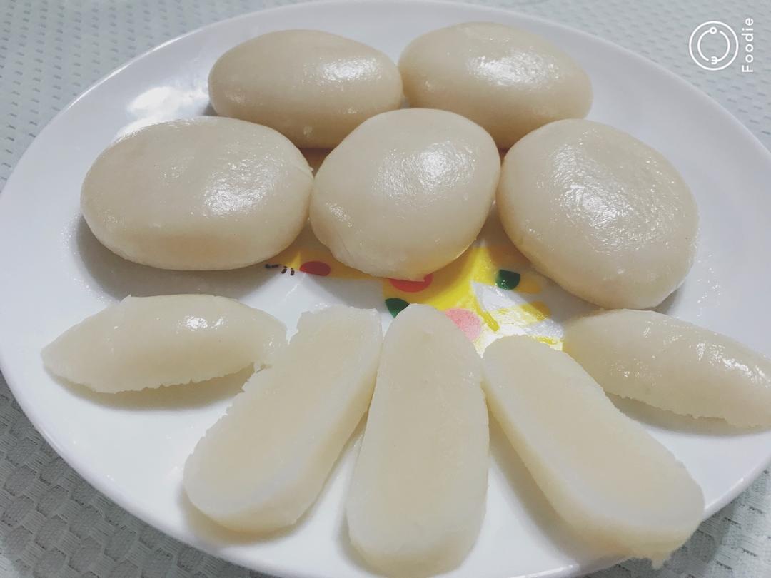 莜家小点做的自制小年糕