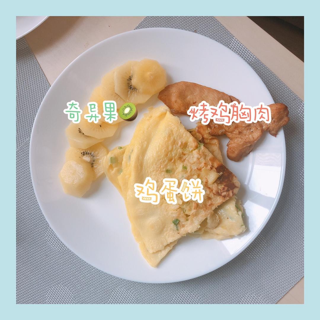 香葱鸡蛋饼