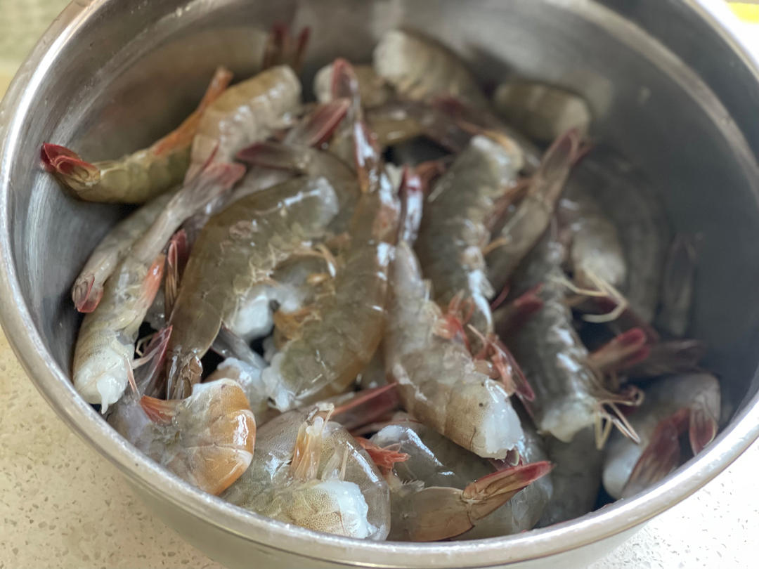 🦐自制虾头酱（虾酱）晒虾干