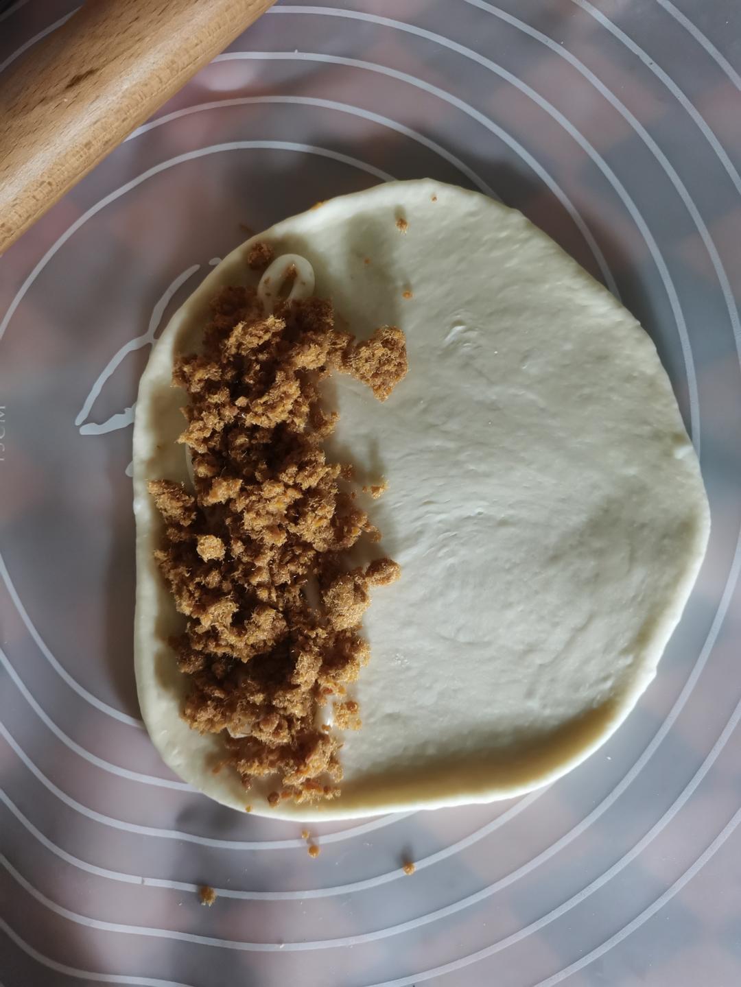 培根芝士碱水贝果