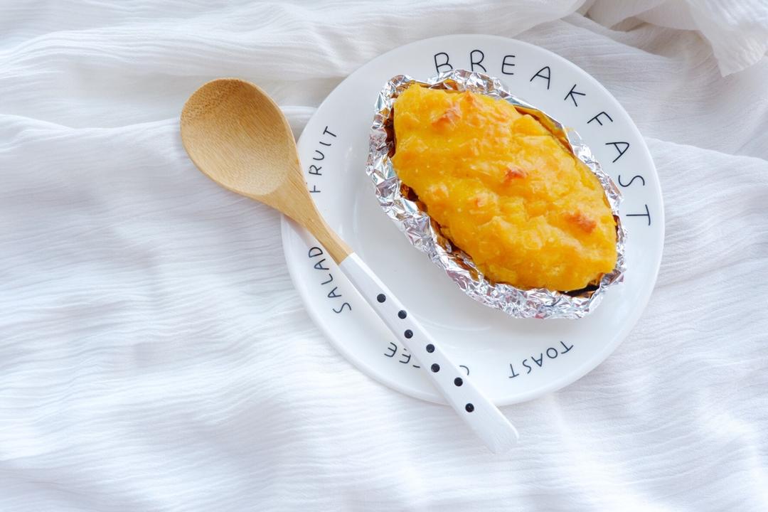 芝士奶油焗红薯