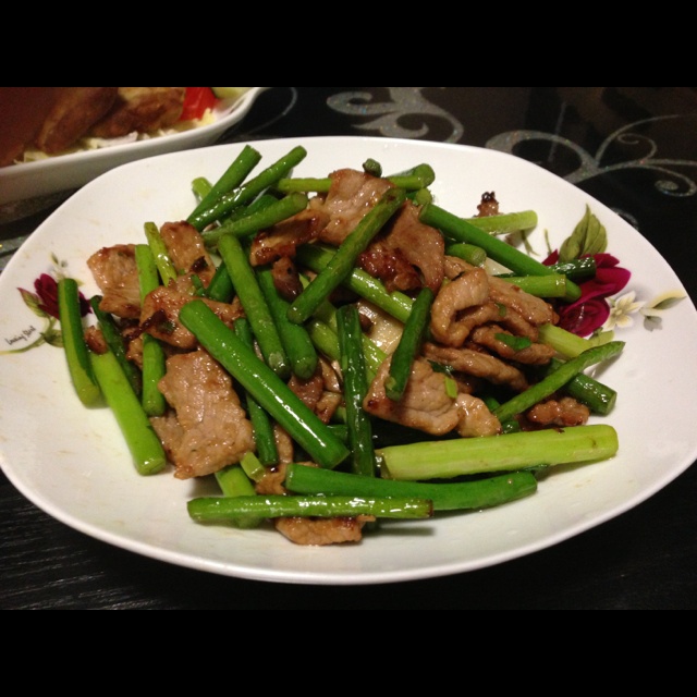 蒜薹炒肉