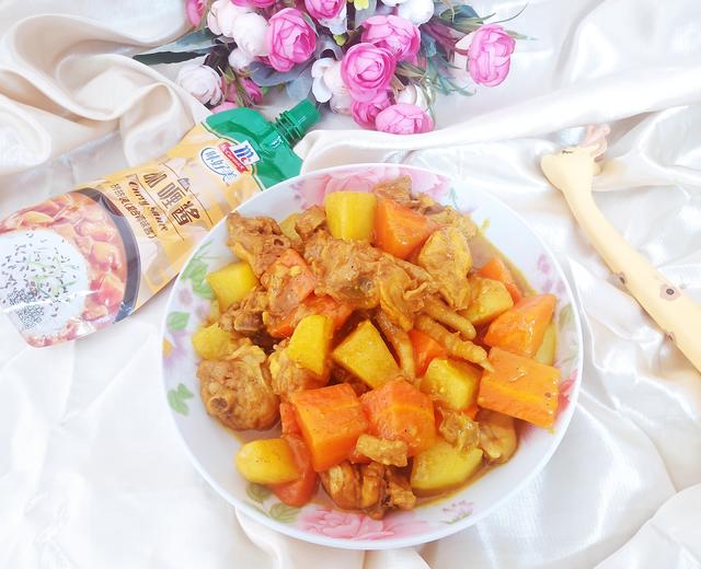 好吃到汤汁都不剩的咖喱土豆鸡块的做法