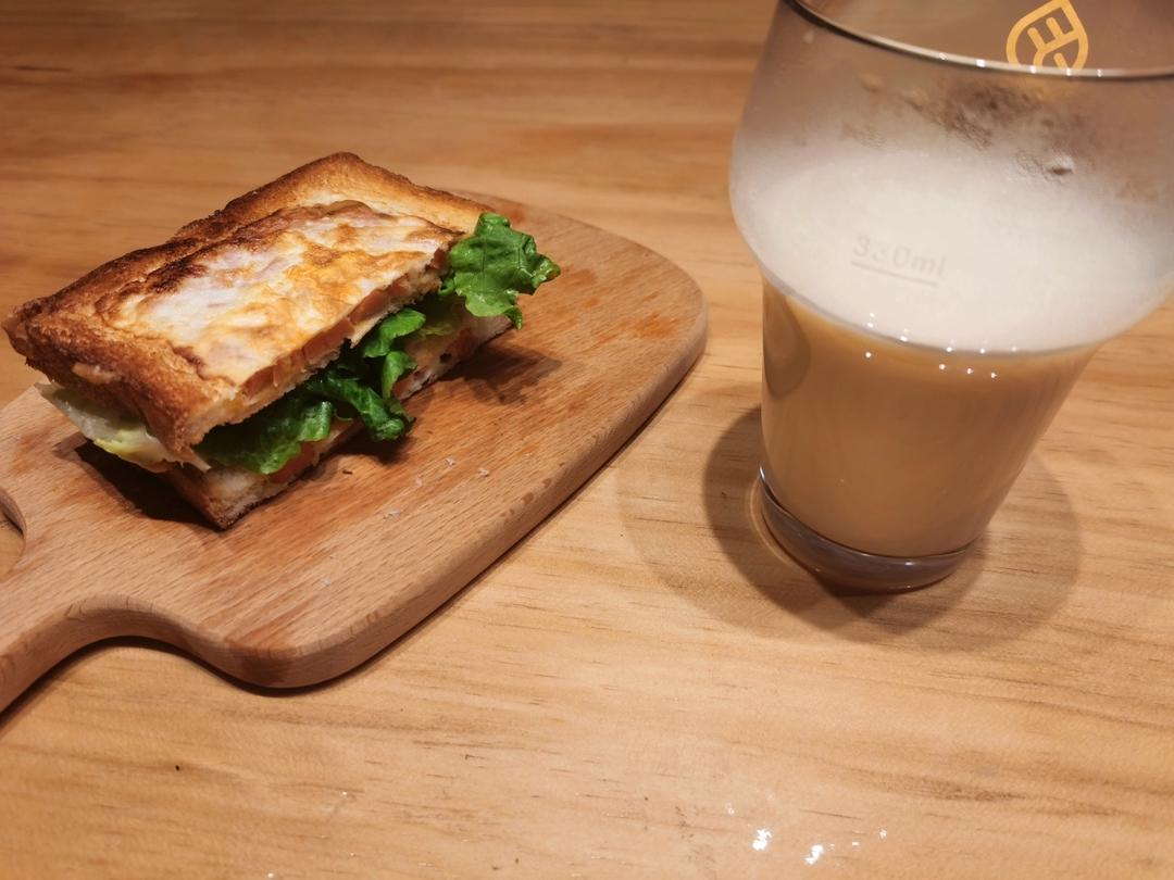 超解馋吐司做法‼️十分钟搞定～