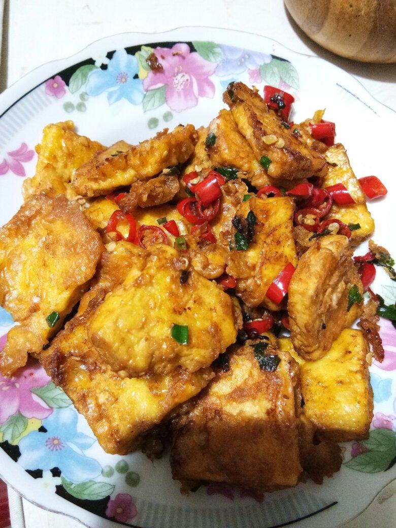 香煎豆腐