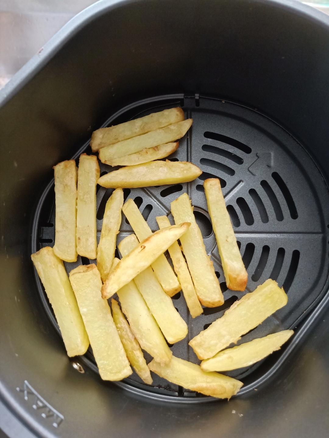 空气炸锅薯条（不冷冻，不水煮，不过夜，全网最简单）