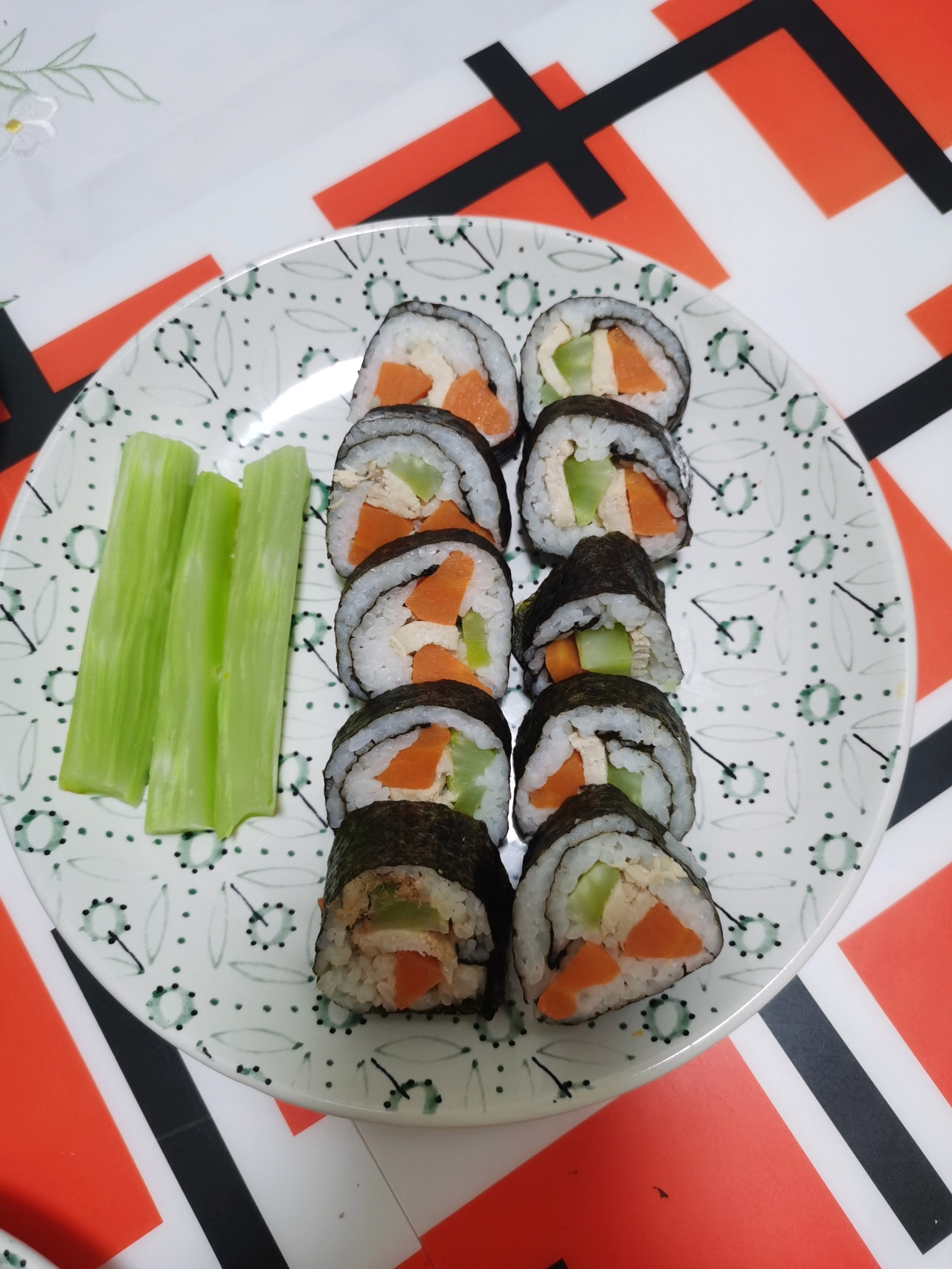 十分钟快手早午餐-紫菜包饭&寿司卷，简单易学哦！