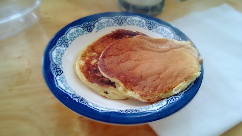 buttermilk pancake 无油热香饼的做法