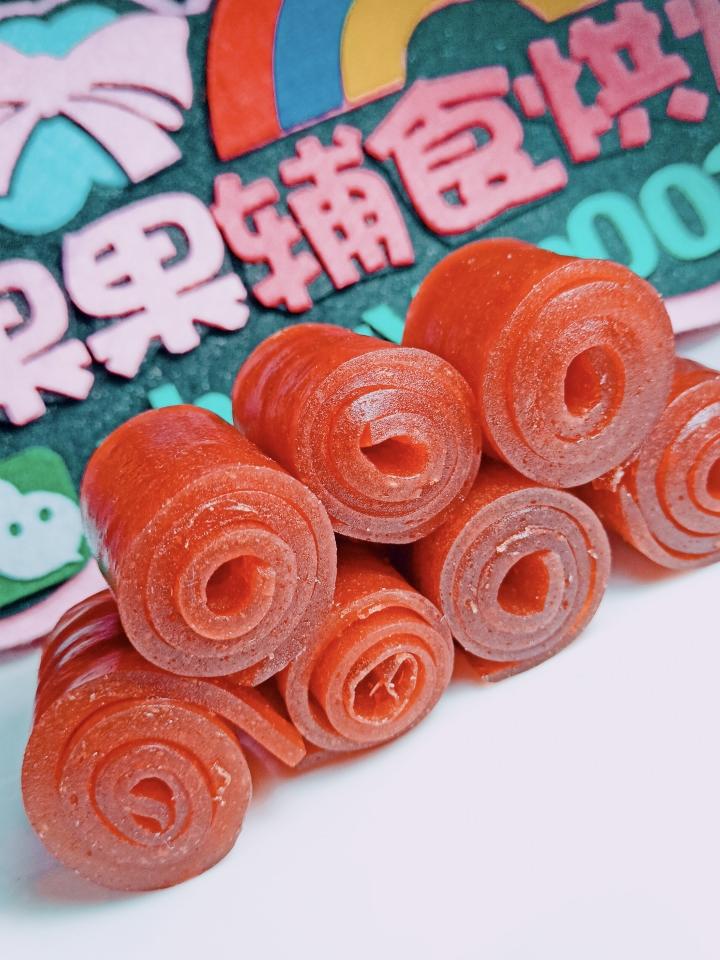 山楂卷果丹皮(附加苹果果丹皮制作方法)