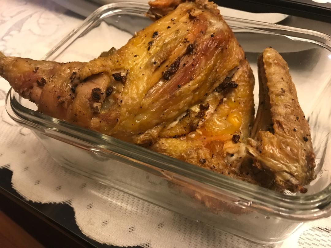 脆皮烤鸡