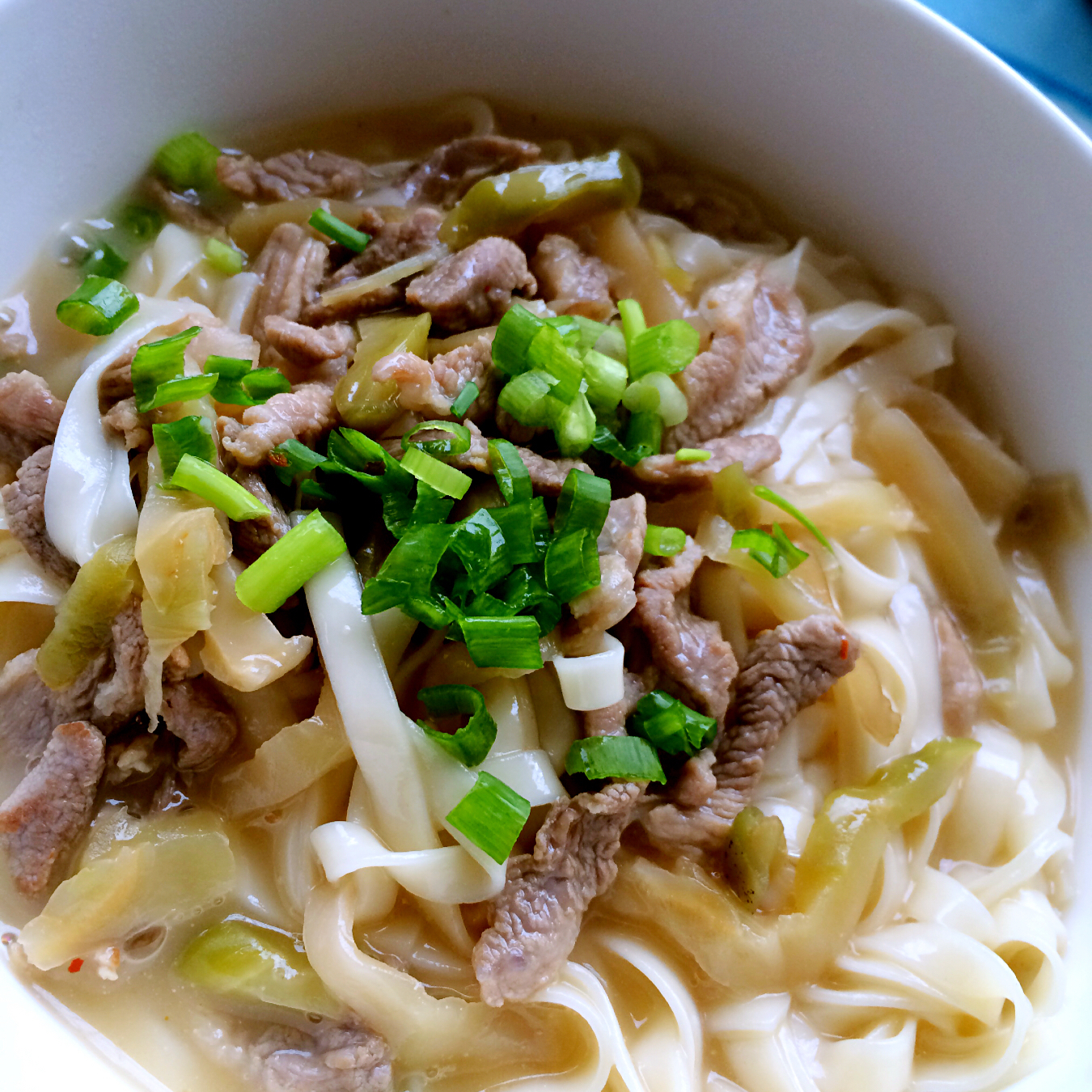 榨菜肉丝面