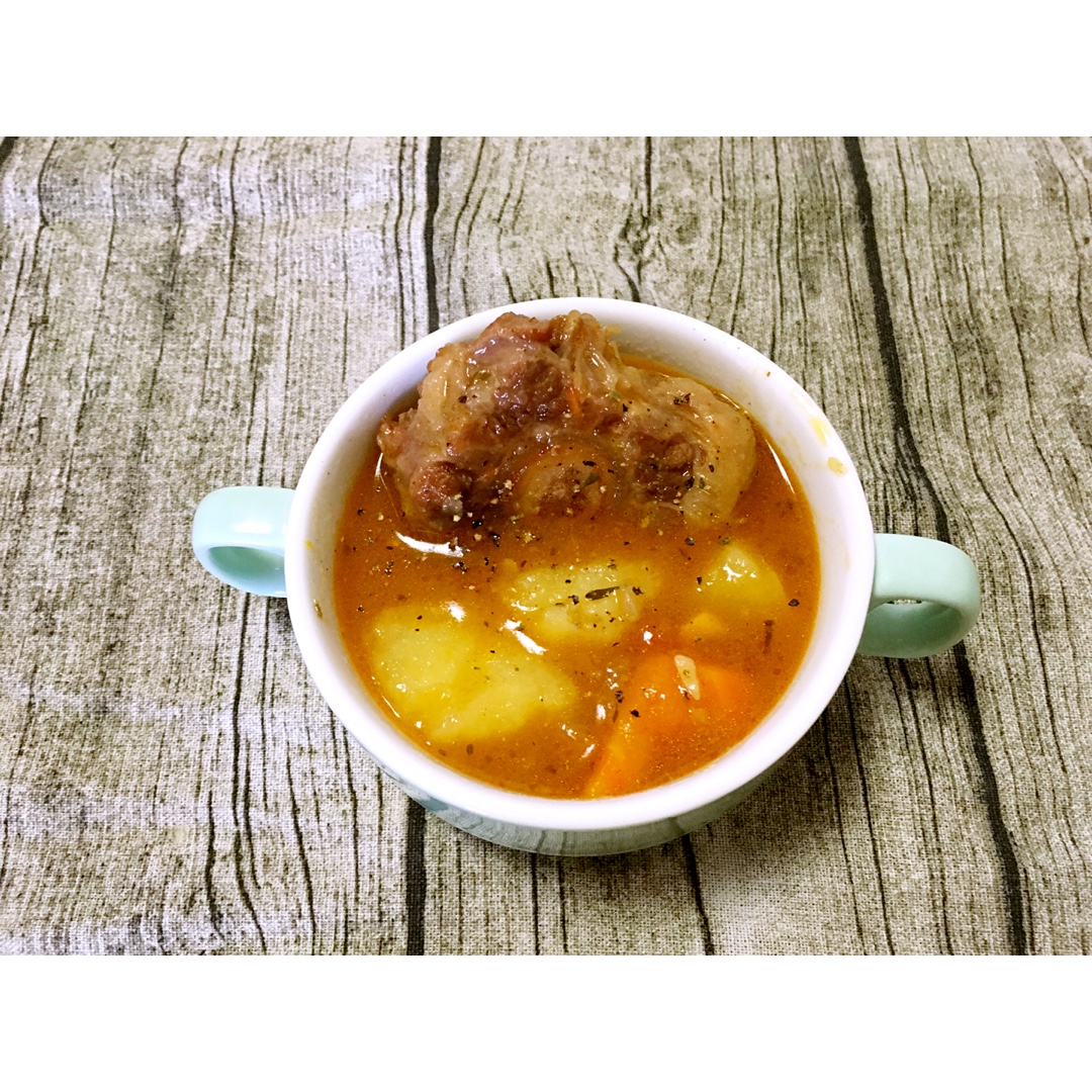 法式红烩牛尾(传统法式是懒人心中的痛）