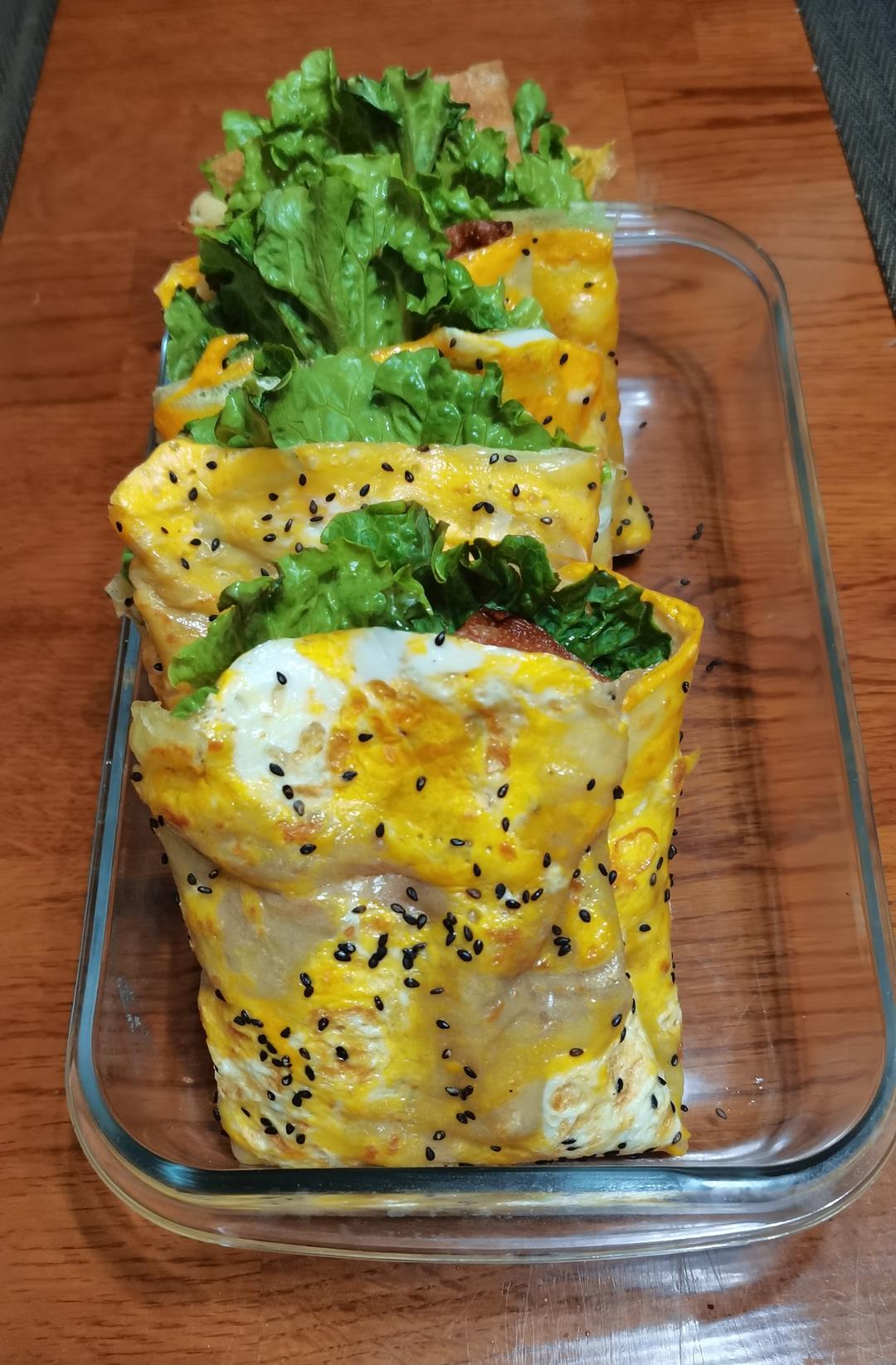 煎饼果子（超详细步骤 甜面酱都是自制的）