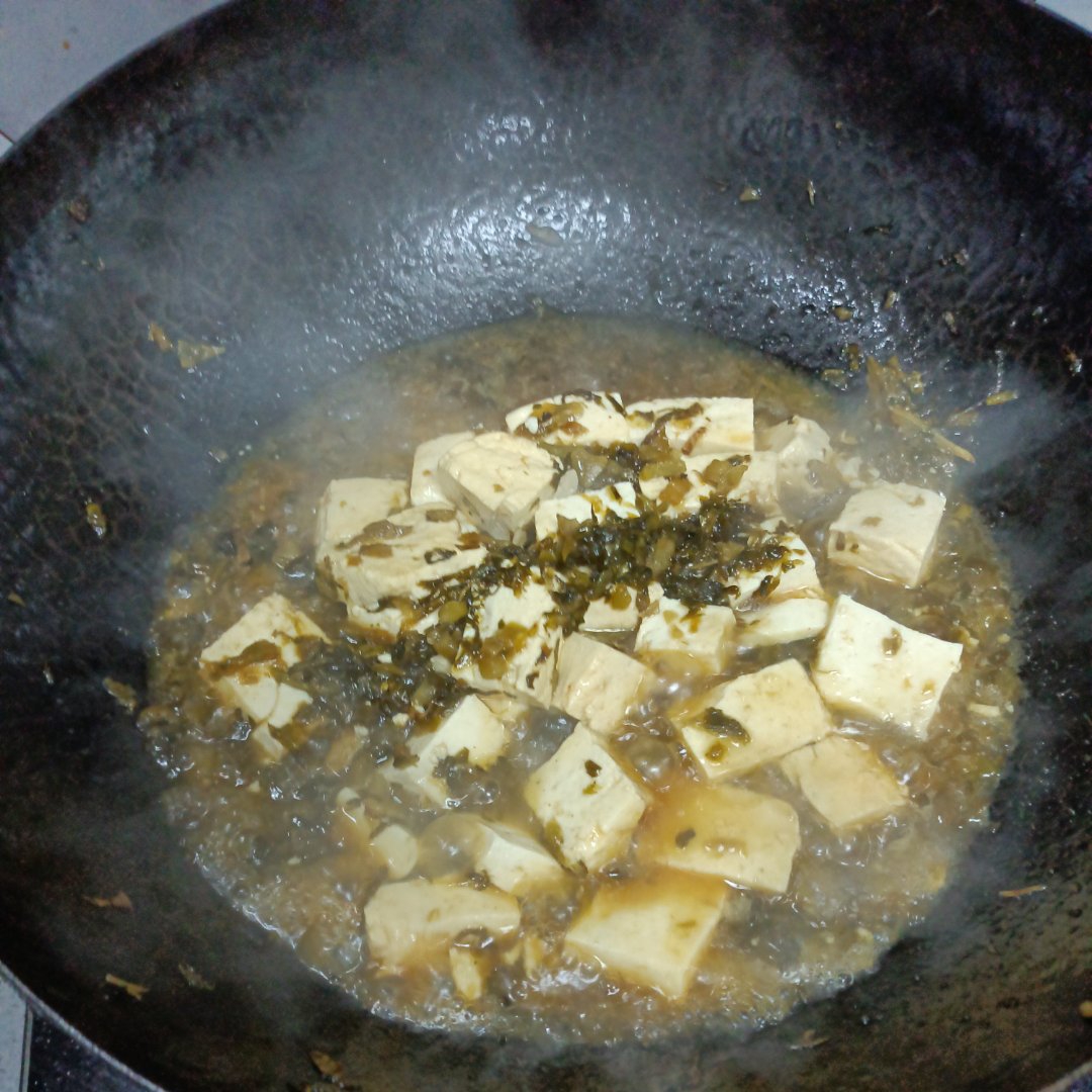 下饭神菜 雪菜（雪里蕻）炖豆腐 专治夏季没食欲