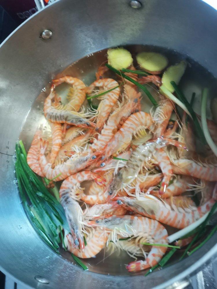 白灼基围虾/随心蘸料