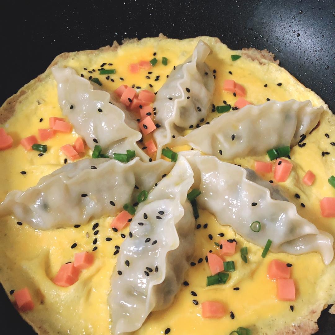 健康美味蛋抱煎饺🥟的做法