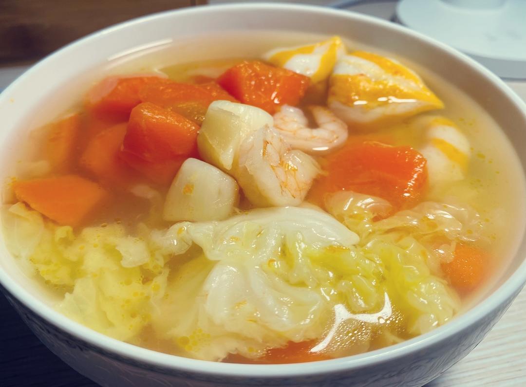 下班不开火 电饭煲20分钟 【小海鲜蔬菜煮】的做法