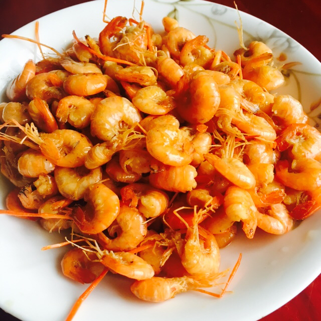 油爆河虾