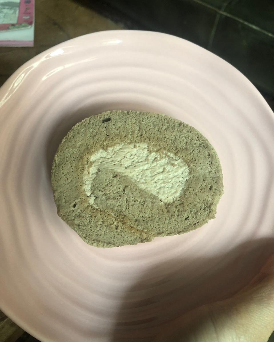 清新抹茶双色蛋糕卷