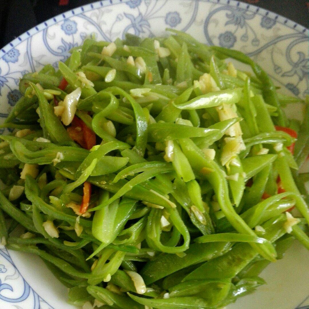 清炒扁豆丝