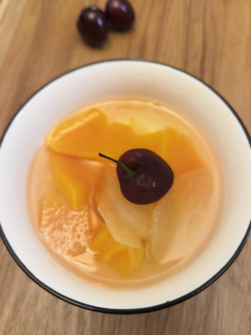 木瓜雪梨养颜茶【1月北鼎养生壶食谱】