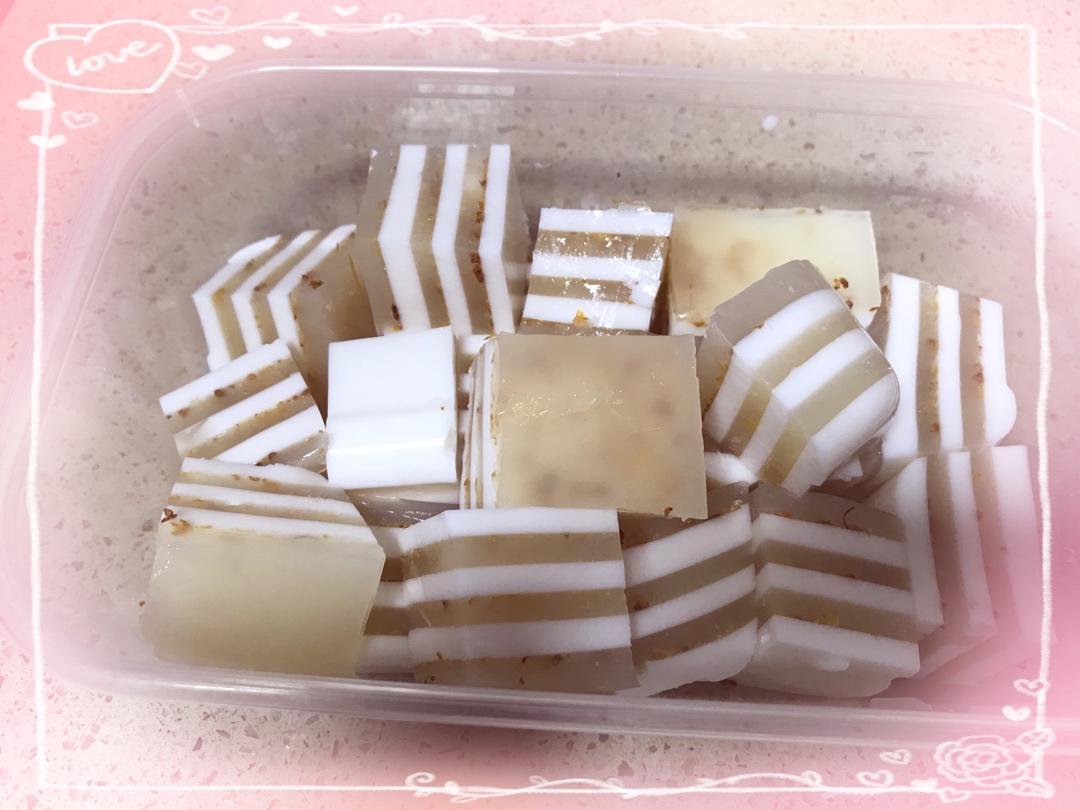 椰汁桂花糕