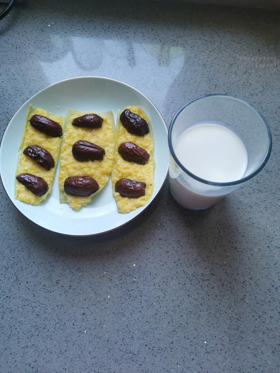 软糯香甜的玉米粑粑，制作超级简单