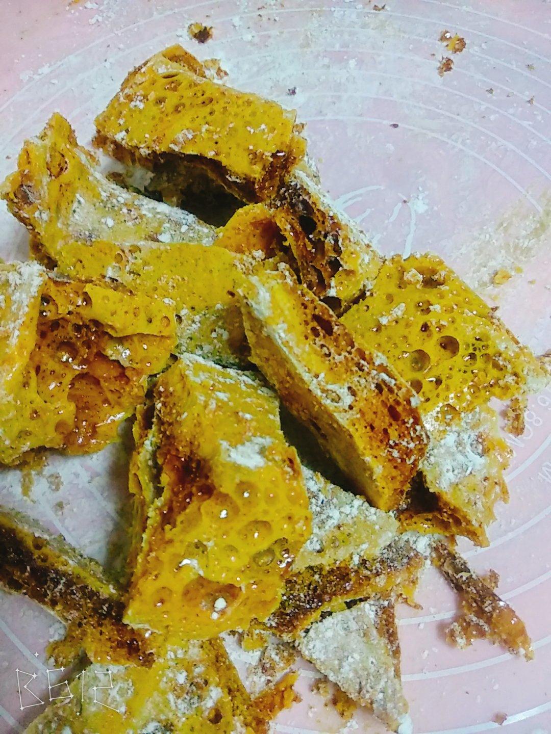 网红卡美罗/家庭版大梨糕/老式麦芽糖糖块/古早味蜂窝糖