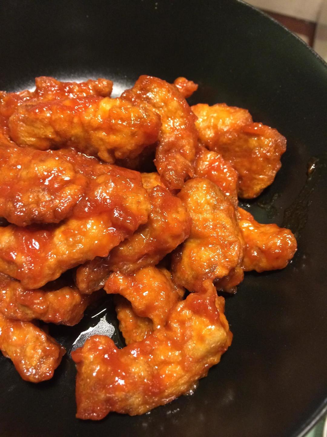 小朋友最愛 茄汁糖醋肉