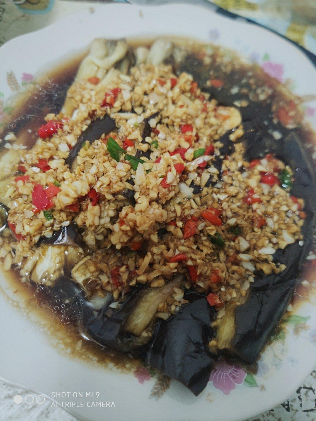 蒜香蒸茄子