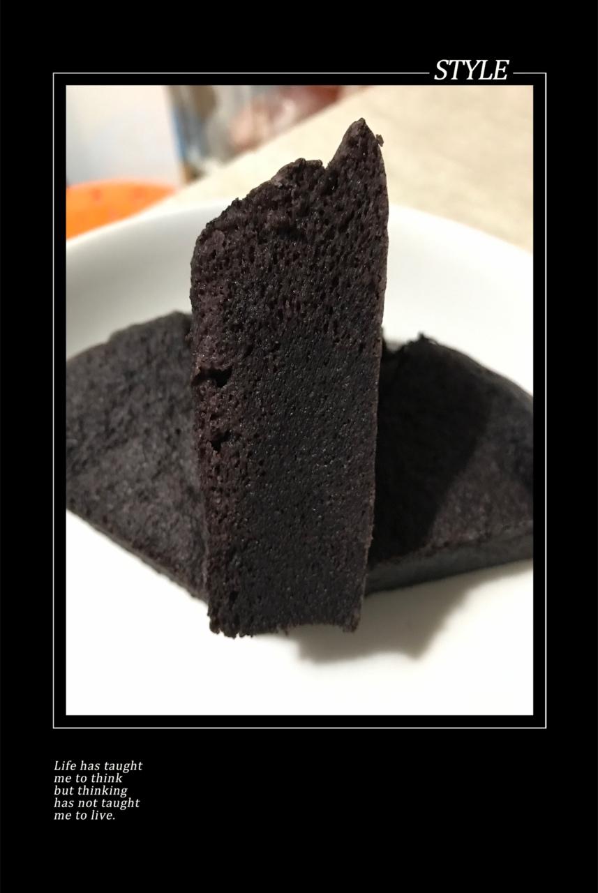 黑米蒸蛋糕