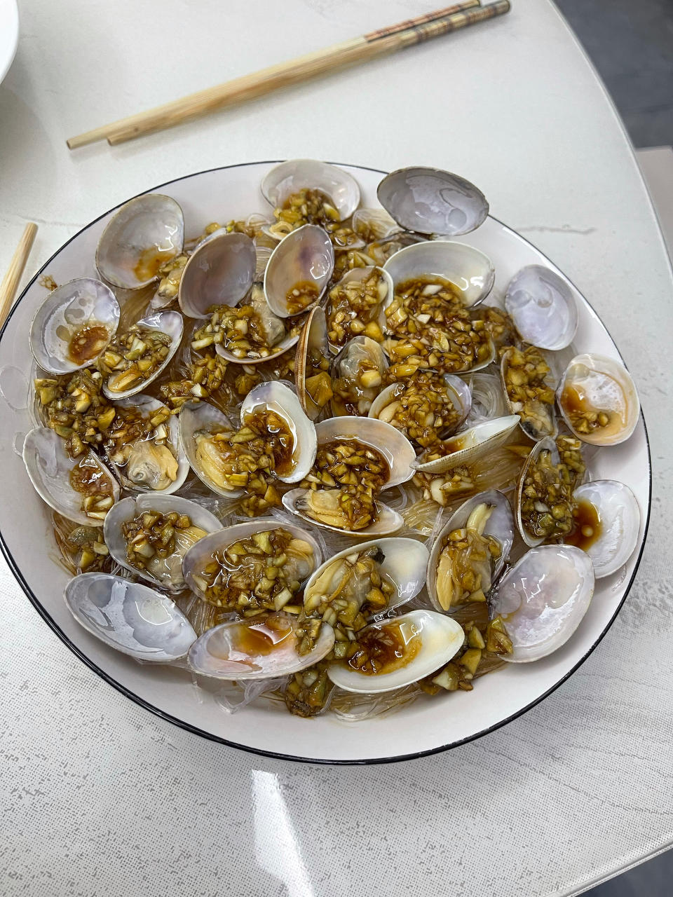 蒜蓉粉丝蒸扇贝