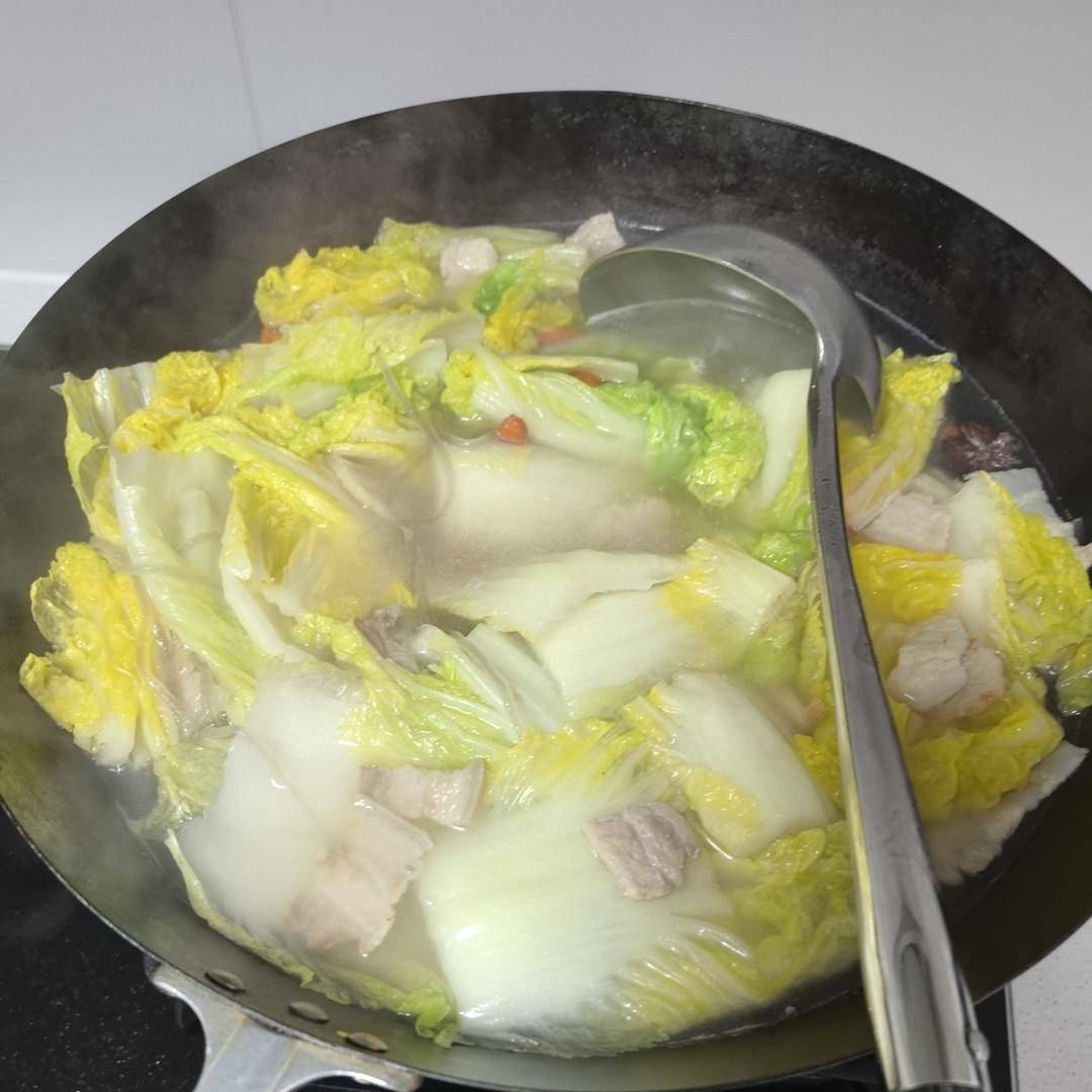 白菜粉丝汤
