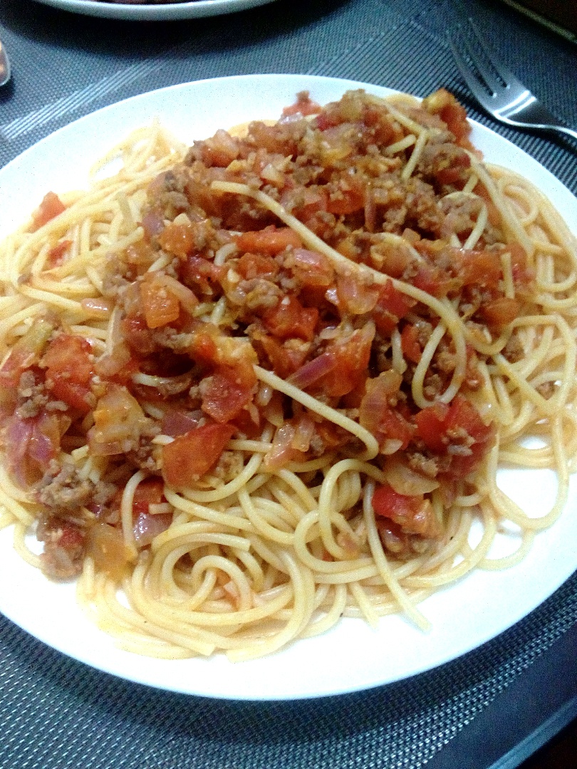 番茄肉酱意面