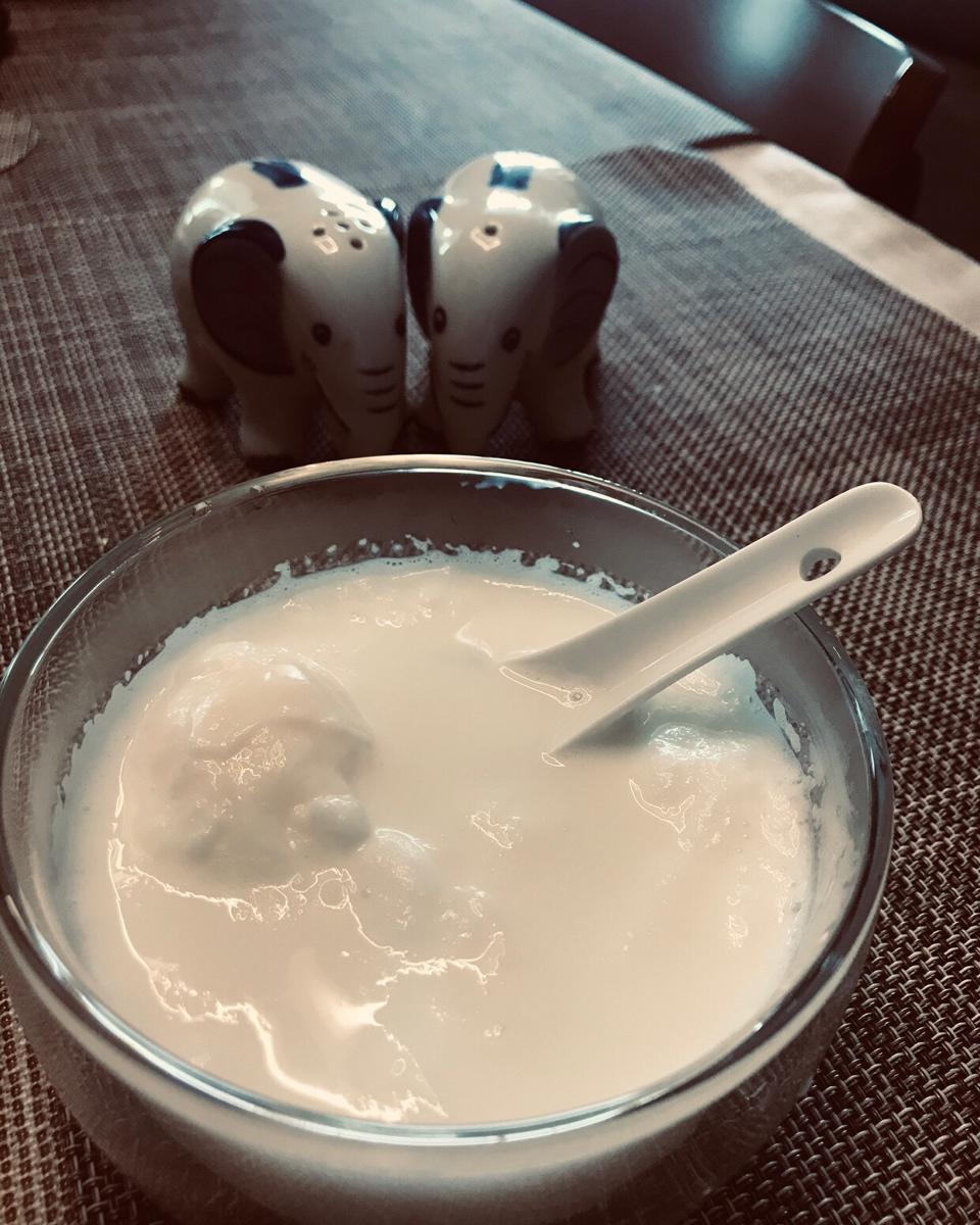 牛奶水波蛋