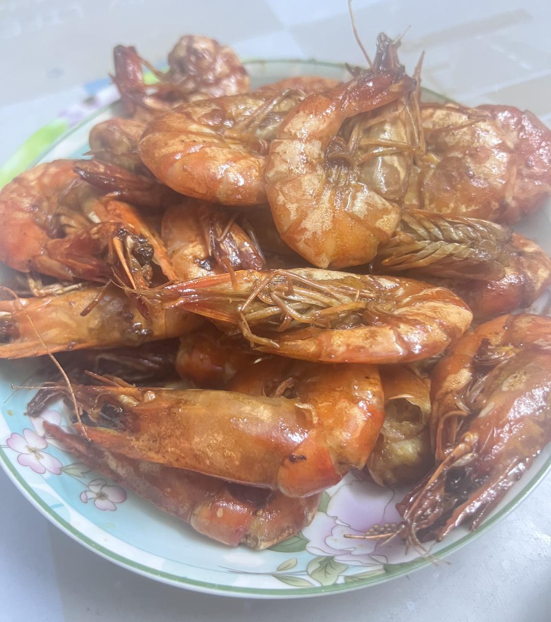 家庭版油焖大虾