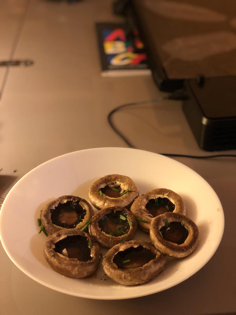 保留最原始鲜味儿的煎口蘑