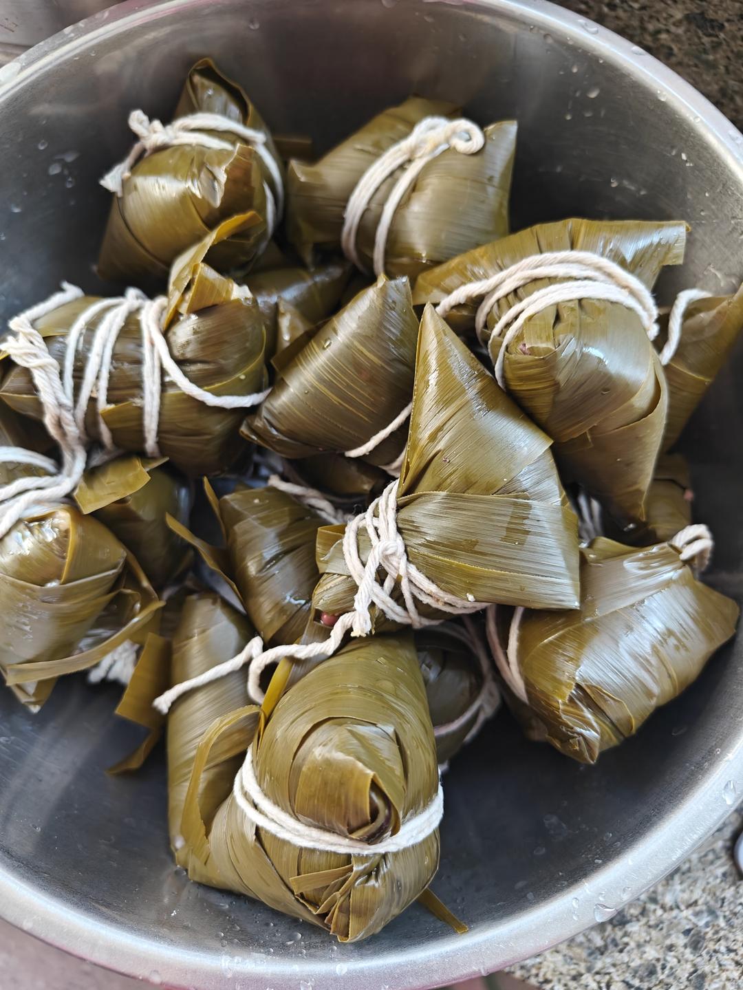 包粽子煮粽子全过程