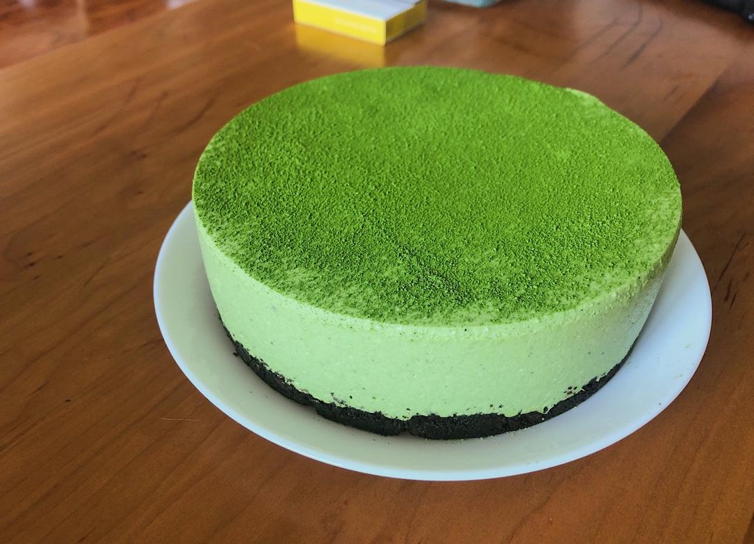 抹茶芝士蛋糕（减糖版）