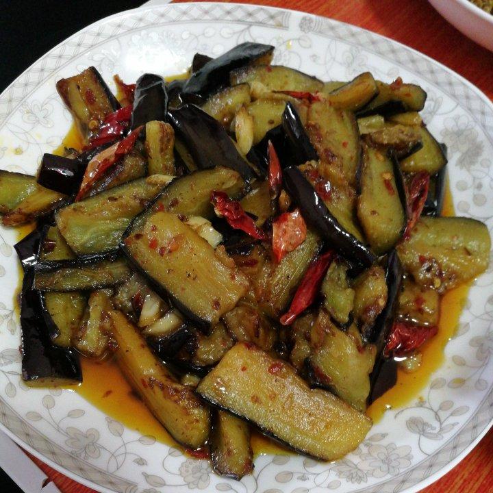 油淋茄子