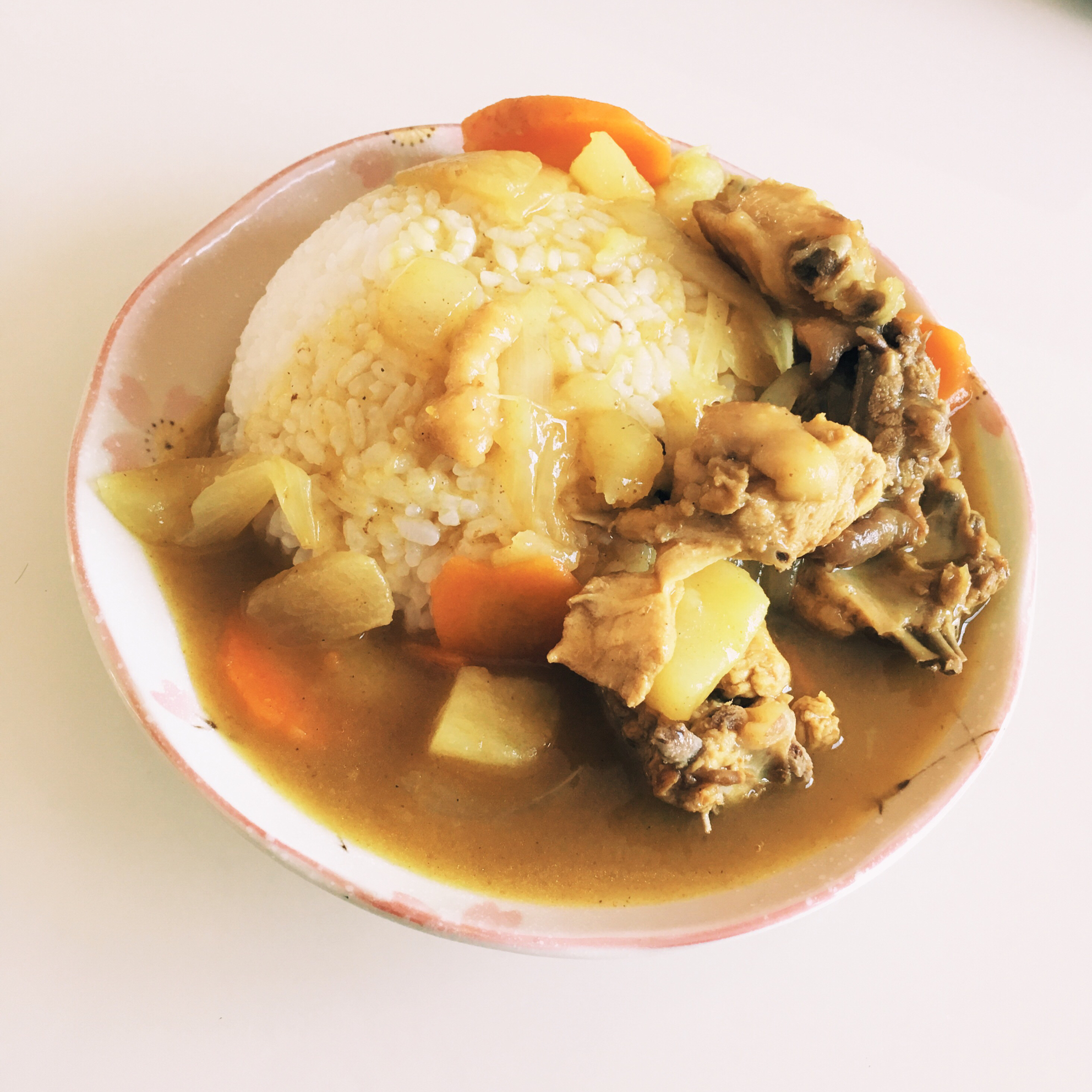 咖喱鸡饭
